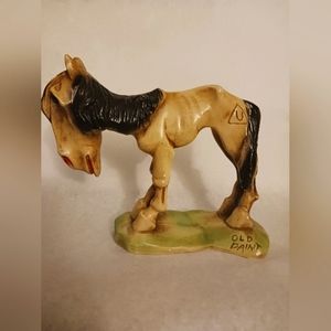 VINTAGE Old paint horse